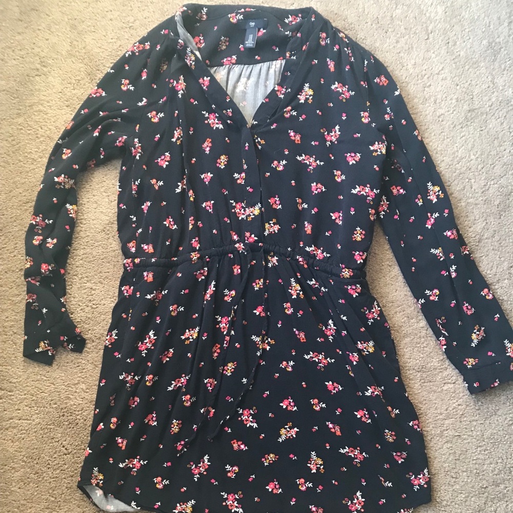 Floral GAP t-shirt dress